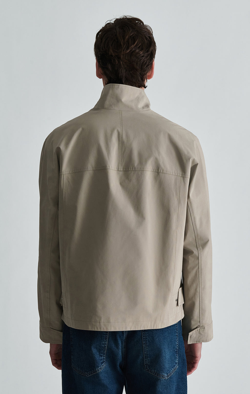 FUNNEL NECK BOMBER JACKET IN WINTER TWIG - Mavi Jeans