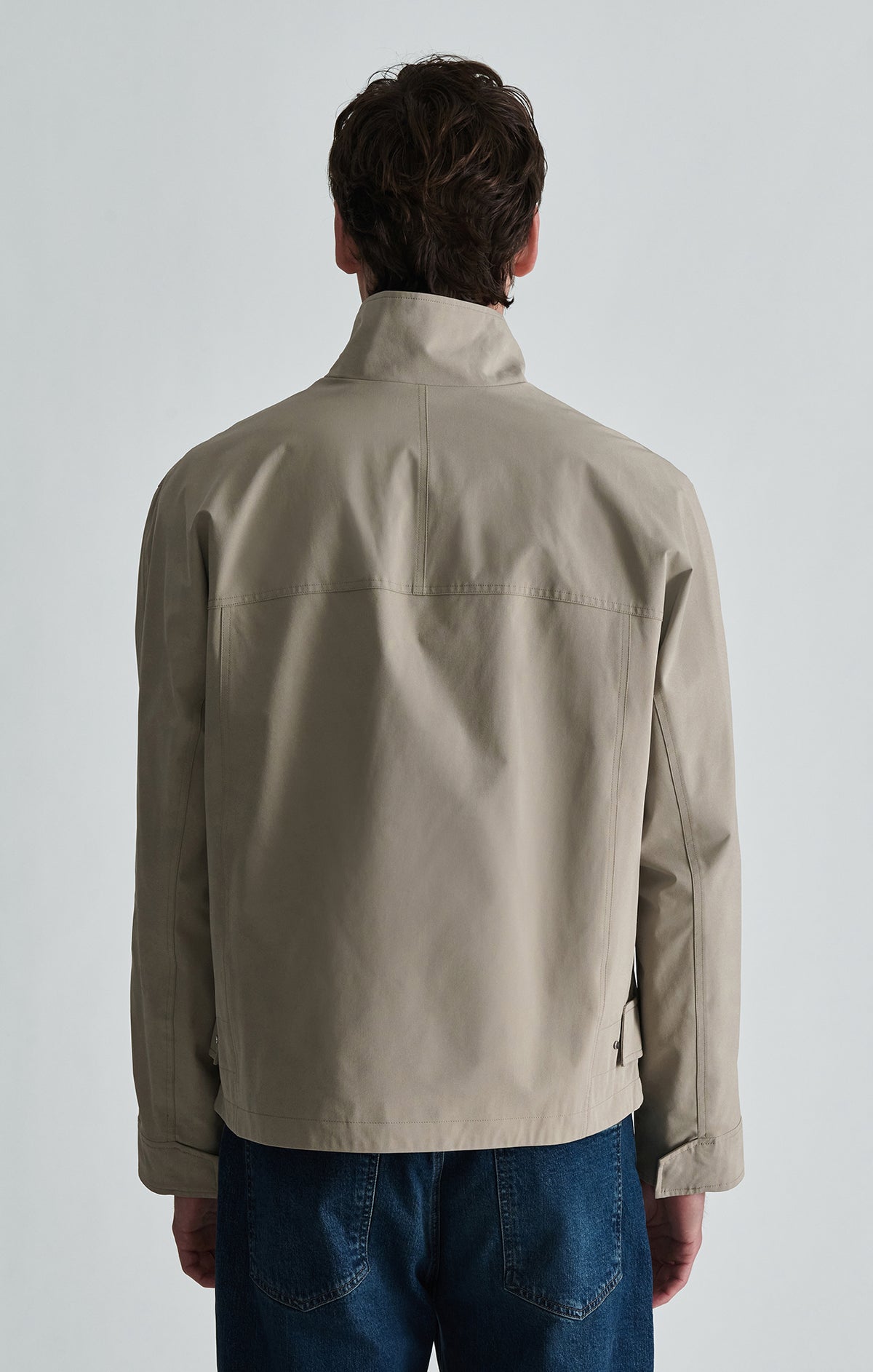 FUNNEL NECK BOMBER JACKET IN WINTER TWIG - Mavi Jeans