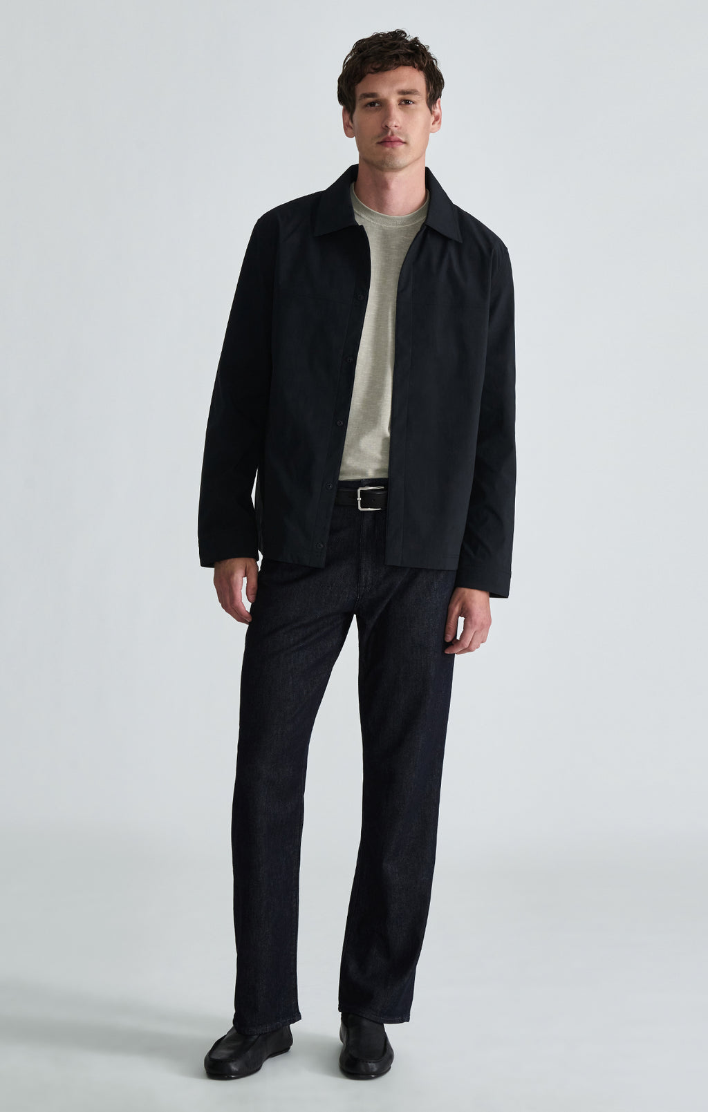 ZIP JACKET IN ANTHRACITE - Mavi Jeans