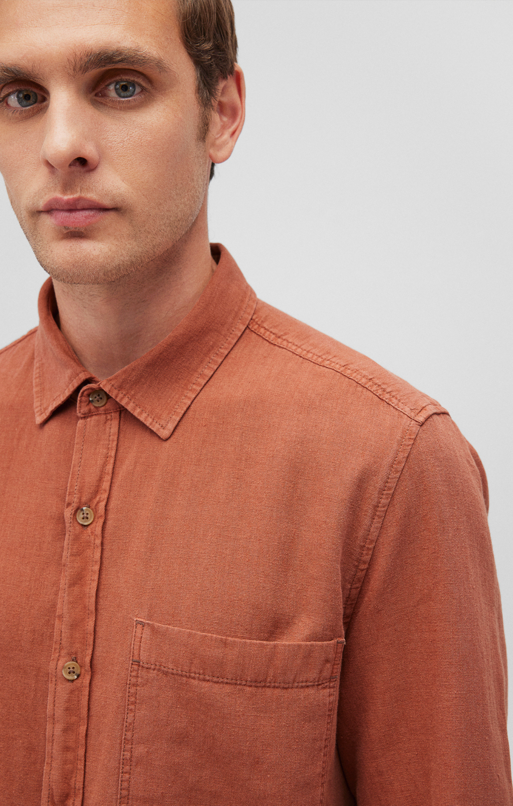ONE POCKET BUTTON-UP SHIRT IN ARAGON - Mavi Jeans