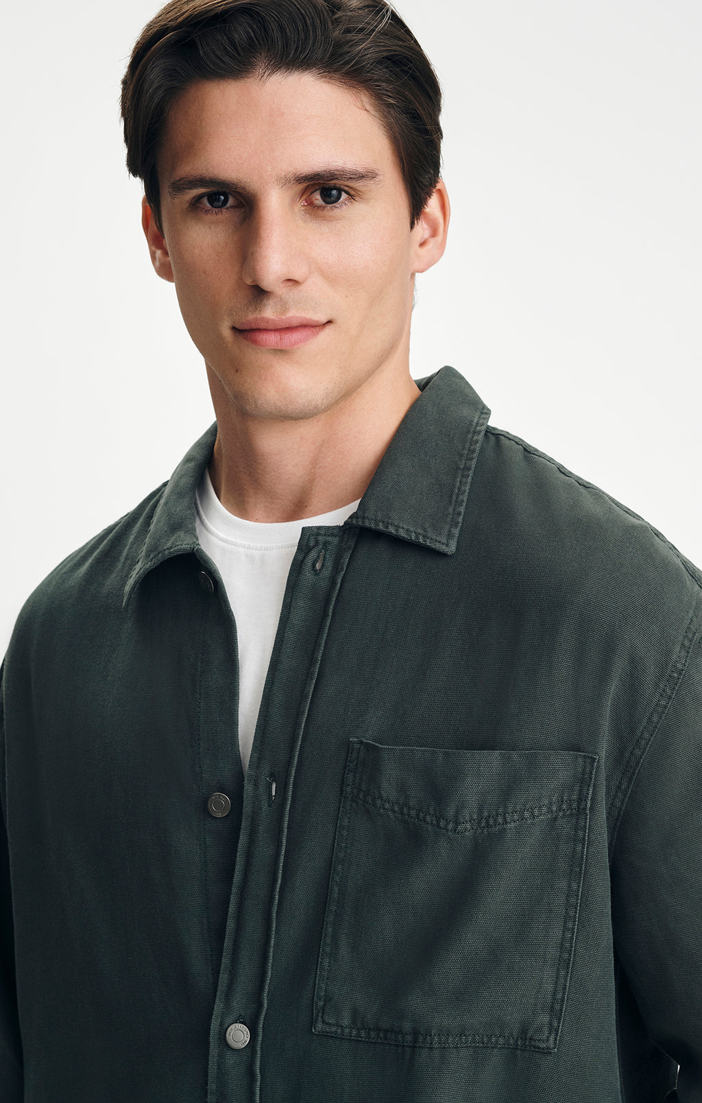 ONE POCKET BUTTON-UP SHIRT IN PINE GROVE - Mavi Jeans