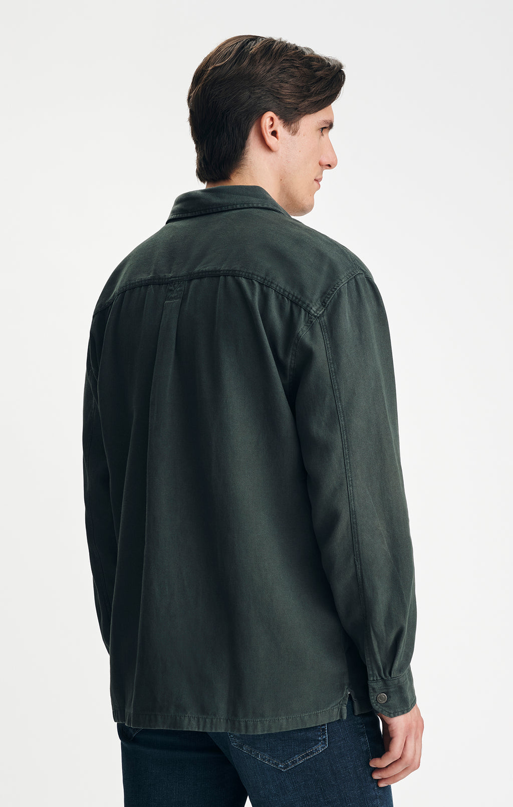 ONE POCKET BUTTON-UP SHIRT IN PINE GROVE - Mavi Jeans