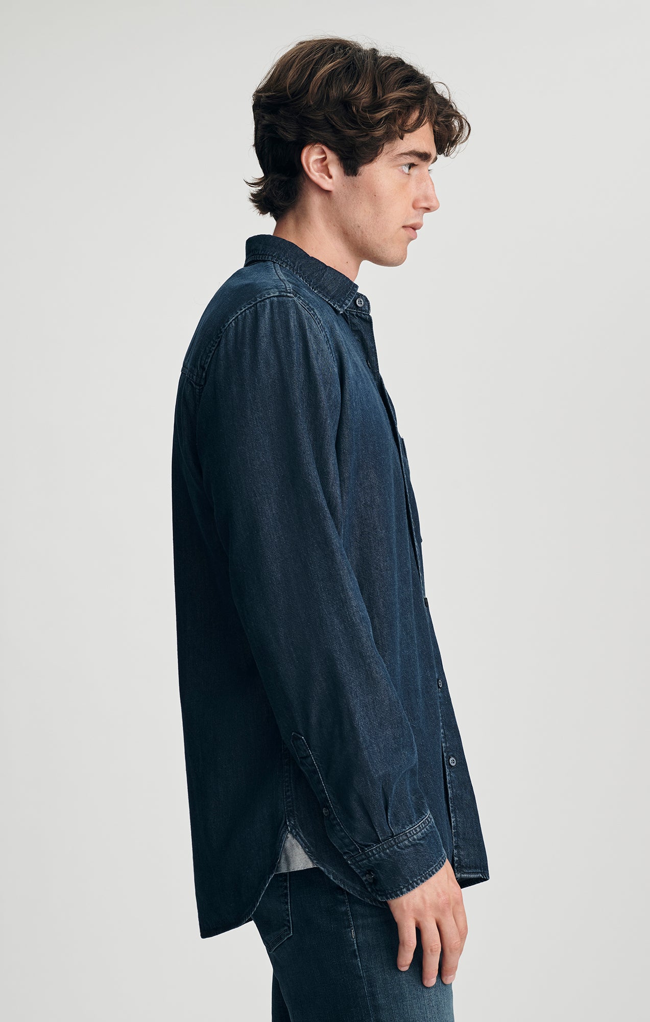 BILL DENIM SHIRT IN DEEP BRUSHED AIR-LITE - Mavi Jeans