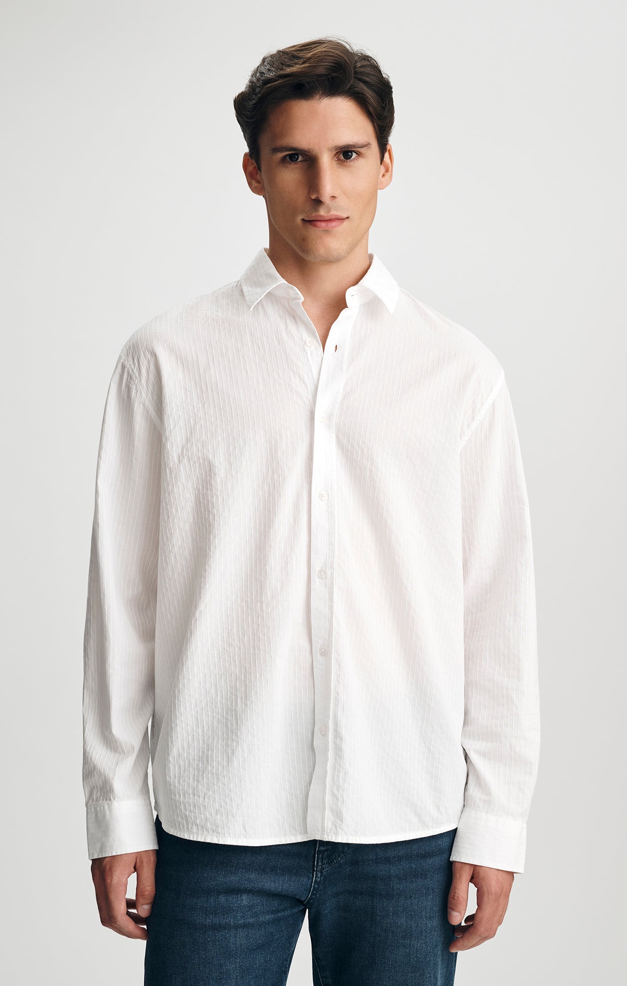 BUTTON-UP SHIRT IN WHITE - Mavi Jeans