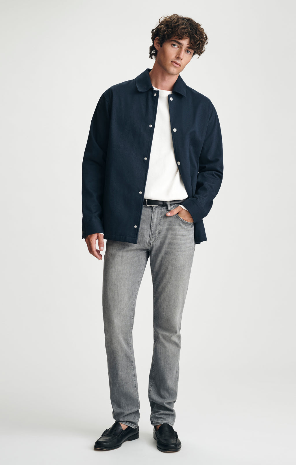 TWILL OVERSHIRT IN TOTAL ECLIPSE - Mavi Jeans