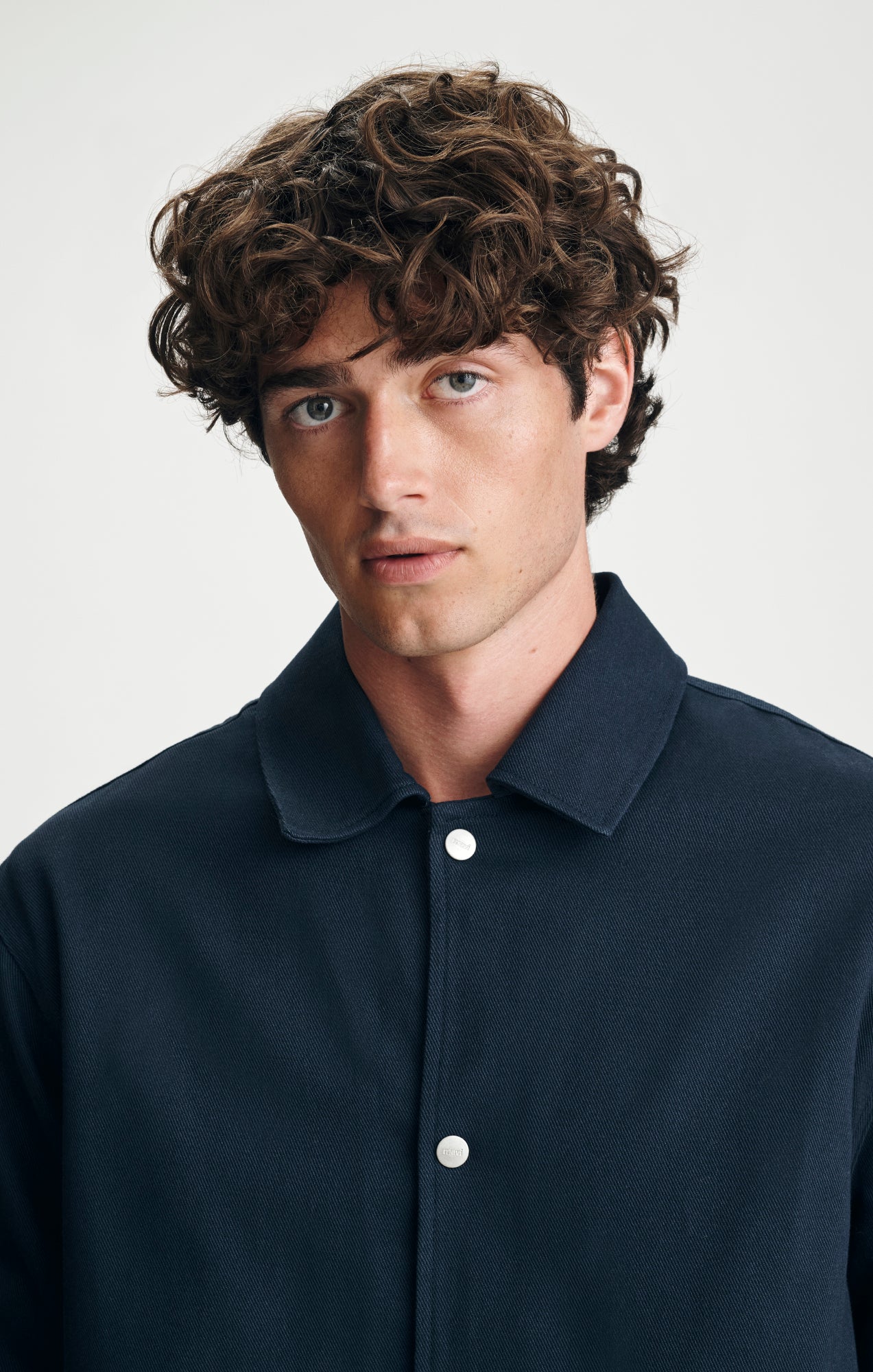 TWILL OVERSHIRT IN TOTAL ECLIPSE - Mavi Jeans