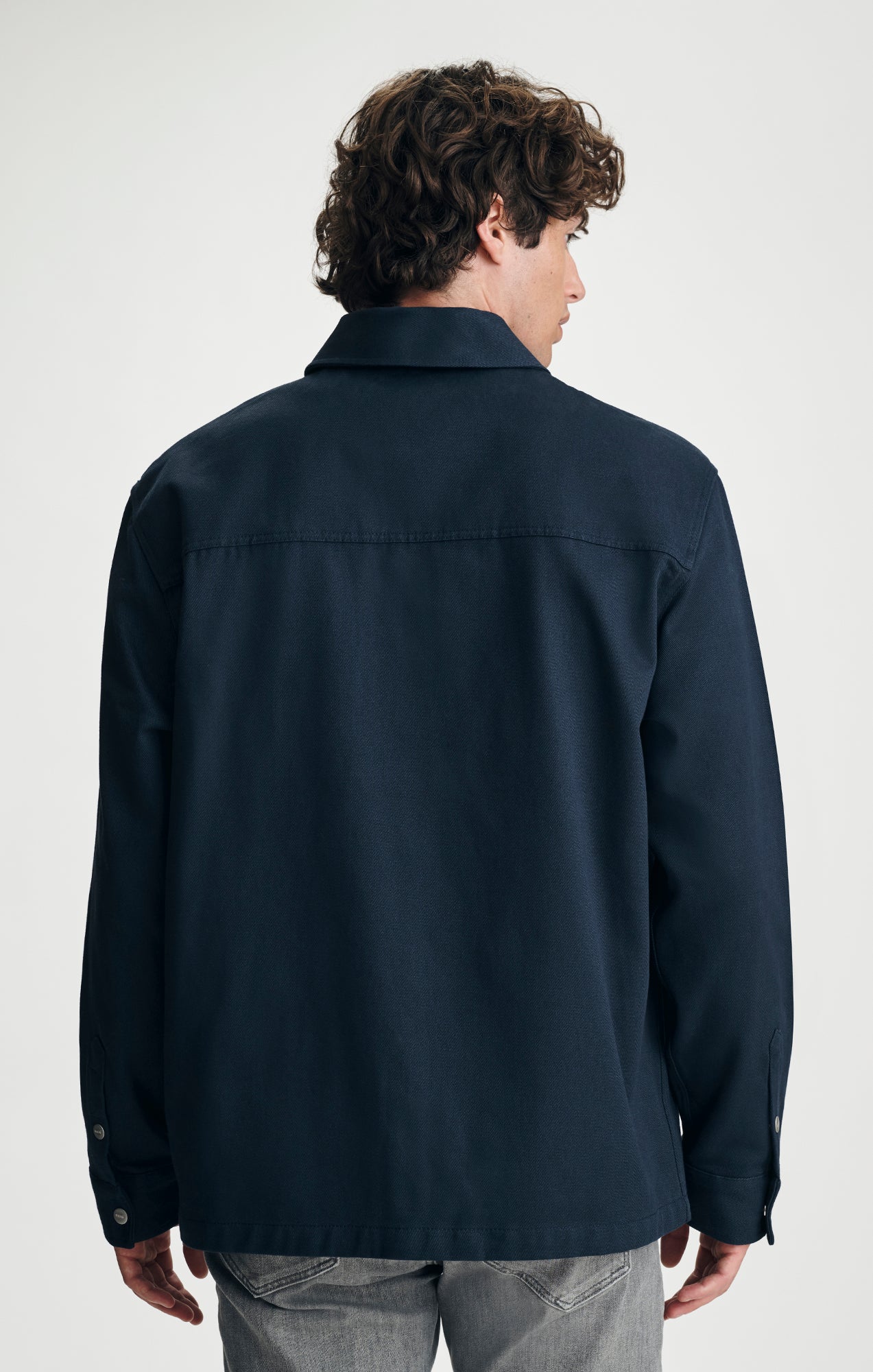 TWILL OVERSHIRT IN TOTAL ECLIPSE - Mavi Jeans