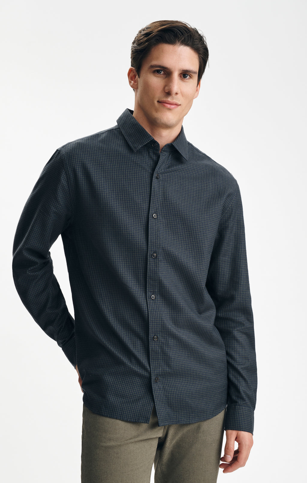 BUTTON-UP SHIRT IN NAVY - Mavi Jeans