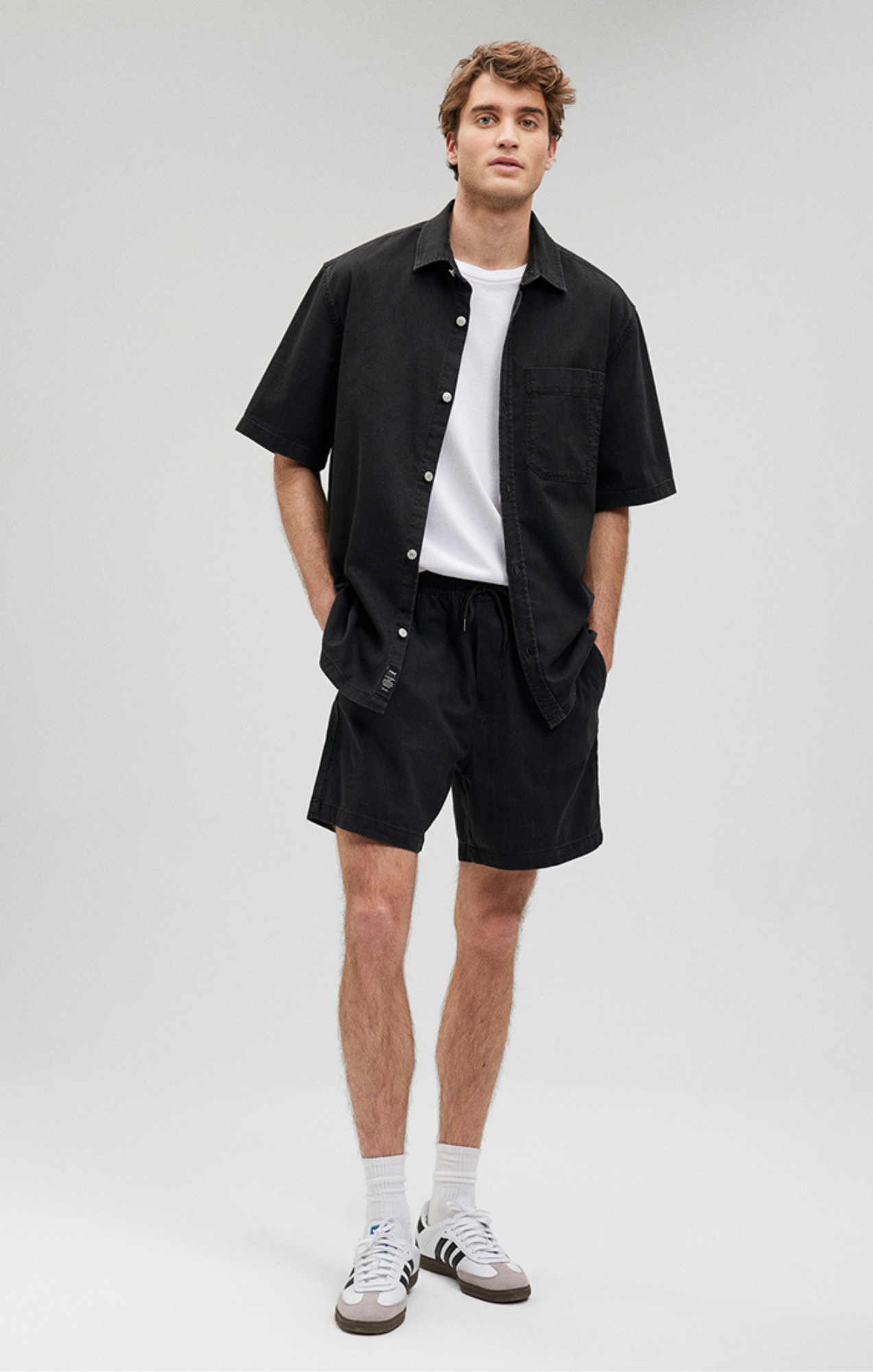SHORTS IN BLACK - Mavi Jeans