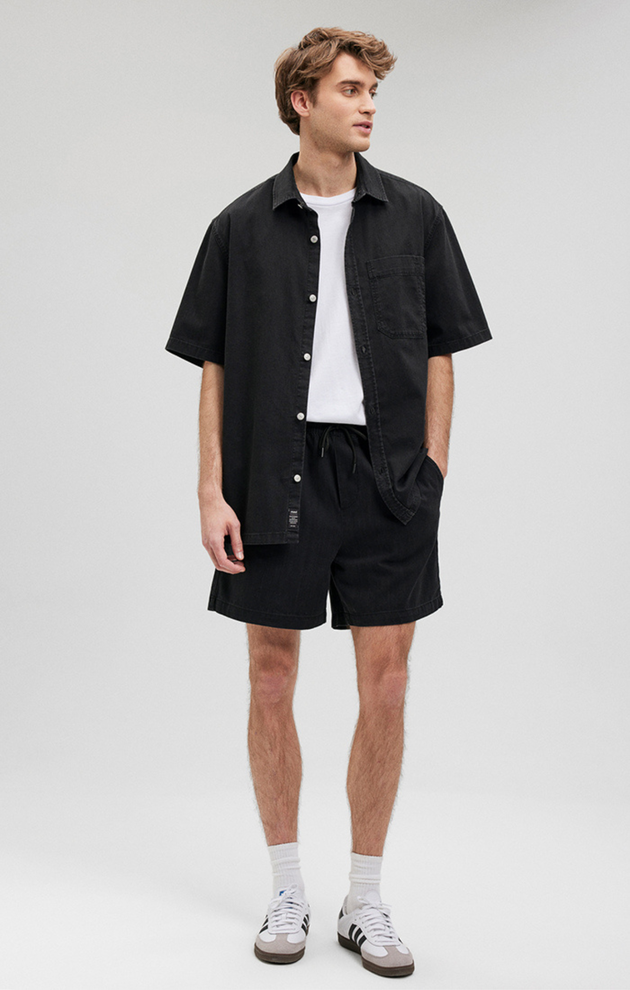SHORTS IN BLACK - Mavi Jeans