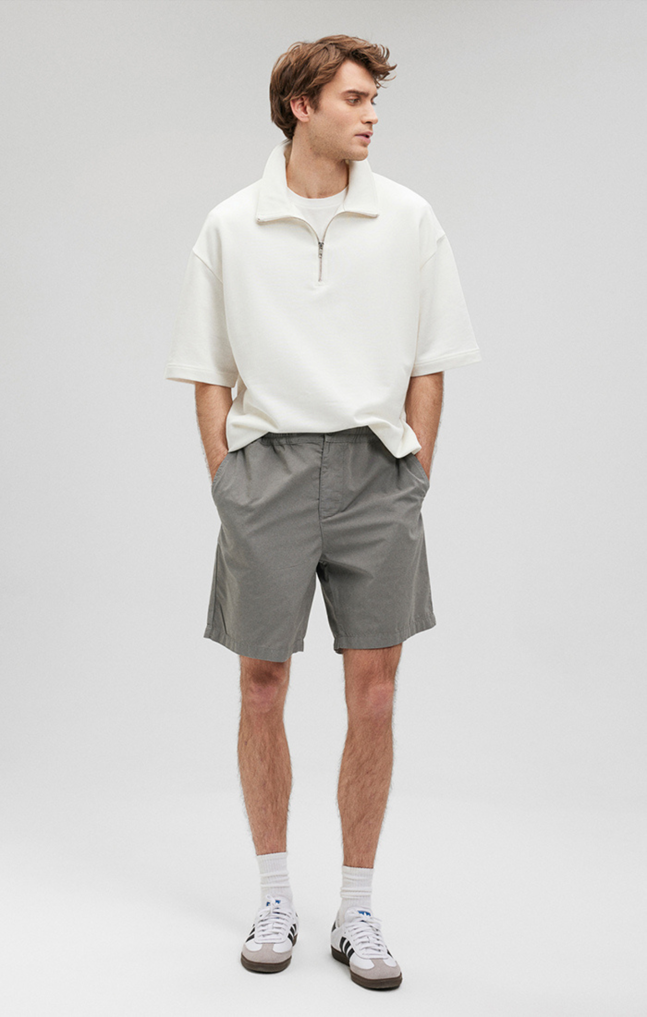 CHINO SHORTS IN SEDONA SAGE - Mavi Jeans