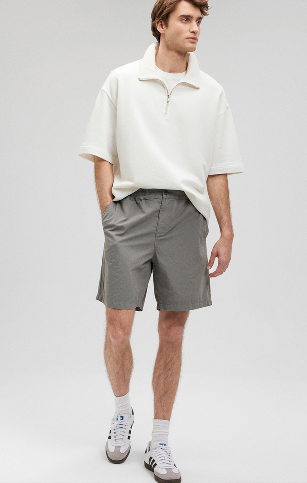 CHINO SHORTS IN SEDONA SAGE - Mavi Jeans