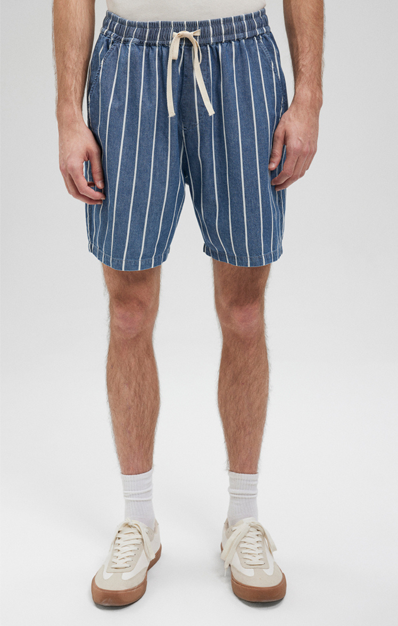 Mavi Men s Striped Shorts in Indigo