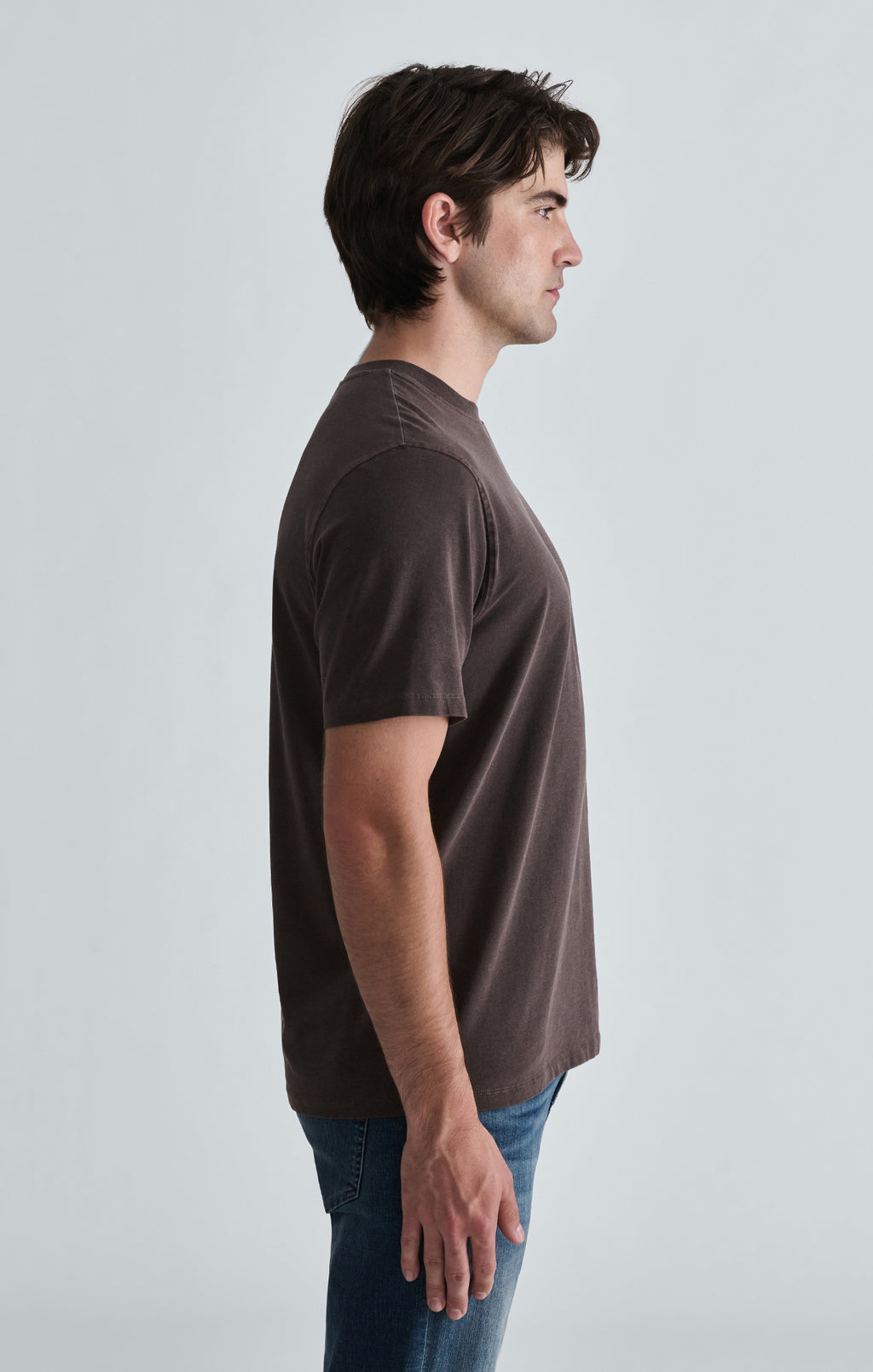 SOFT SLUB CREW NECK T-SHIRT IN JAVA - Mavi Jeans