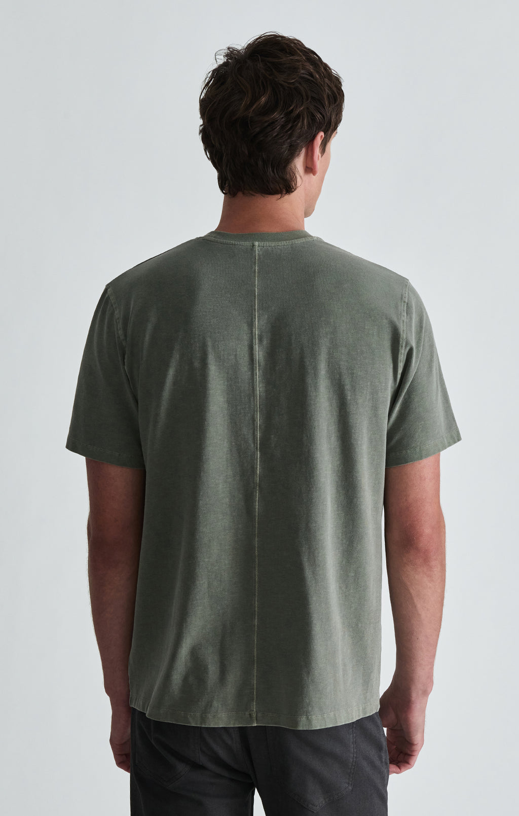 SOFT SLUB CREW NECK T-SHIRT IN BEETLE - Mavi Jeans