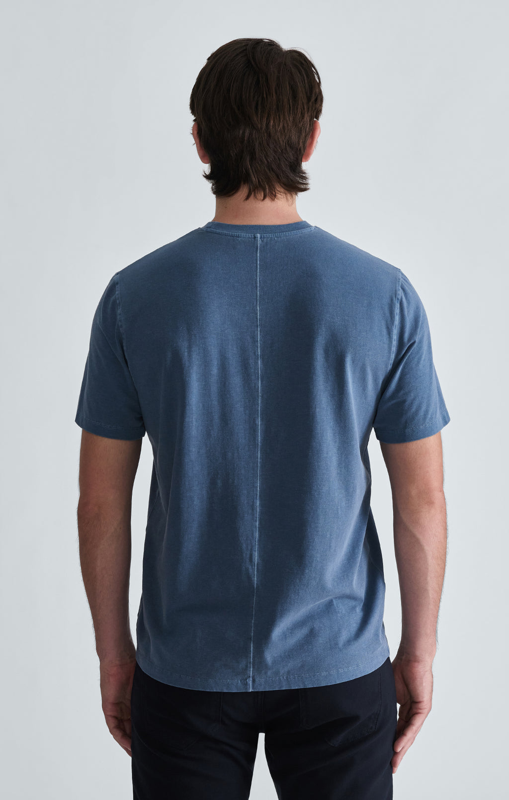 SOFT SLUB CREW NECK T-SHIRT IN VINTAGE INDIGO - Mavi Jeans