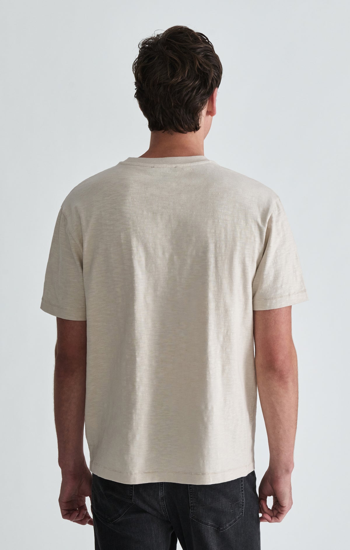 SLUB CREW NECK T-SHIRT IN MOONSTRUCK - Mavi Jeans