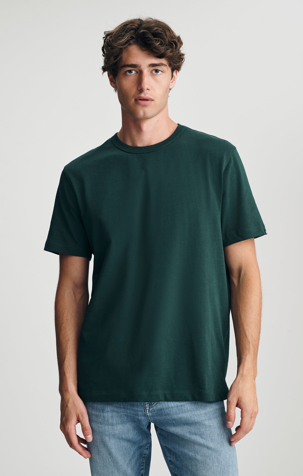 CREW NECK T-SHIRT IN PINE GROVE