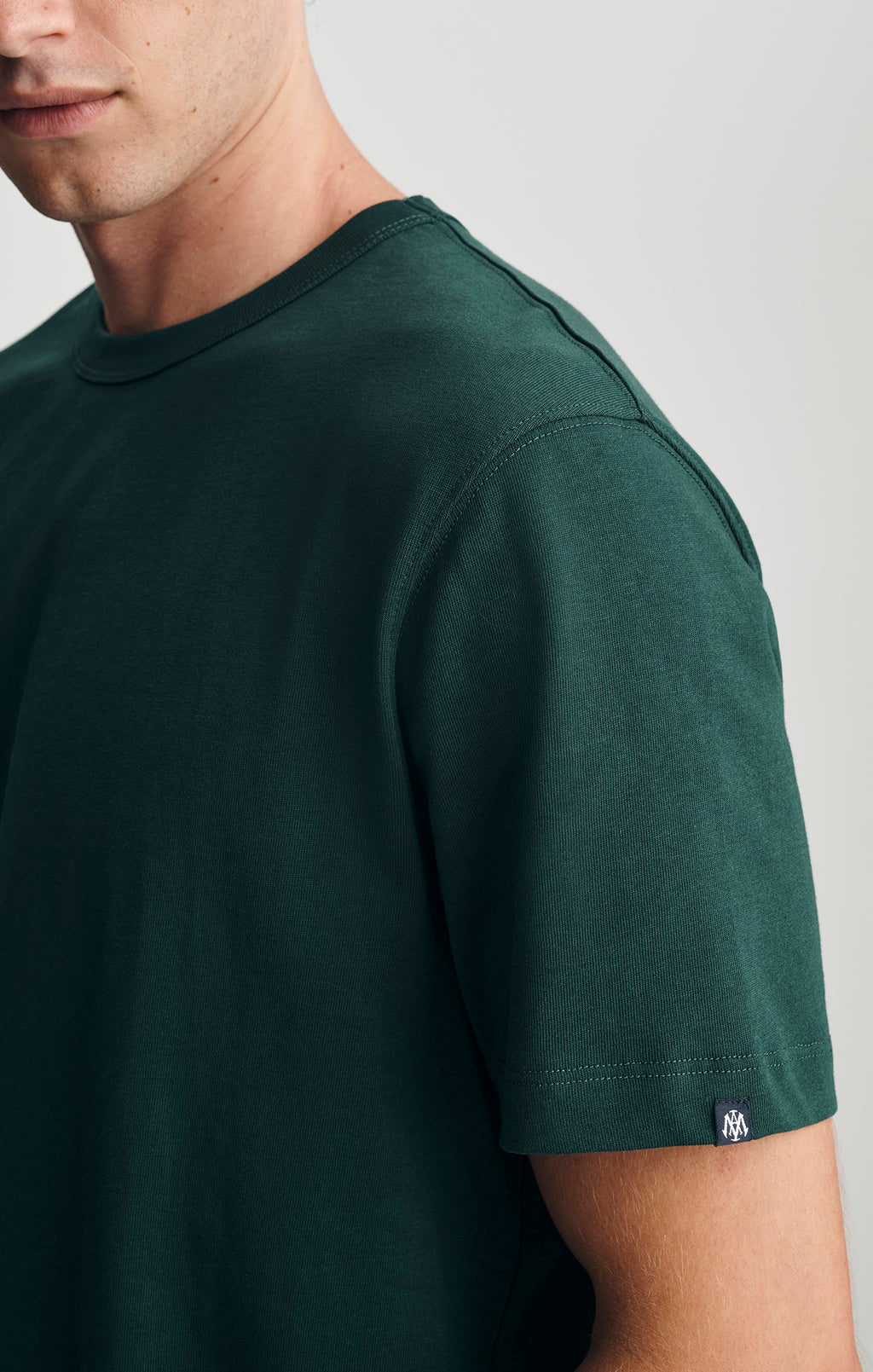 CREW NECK T-SHIRT IN PINE GROVE