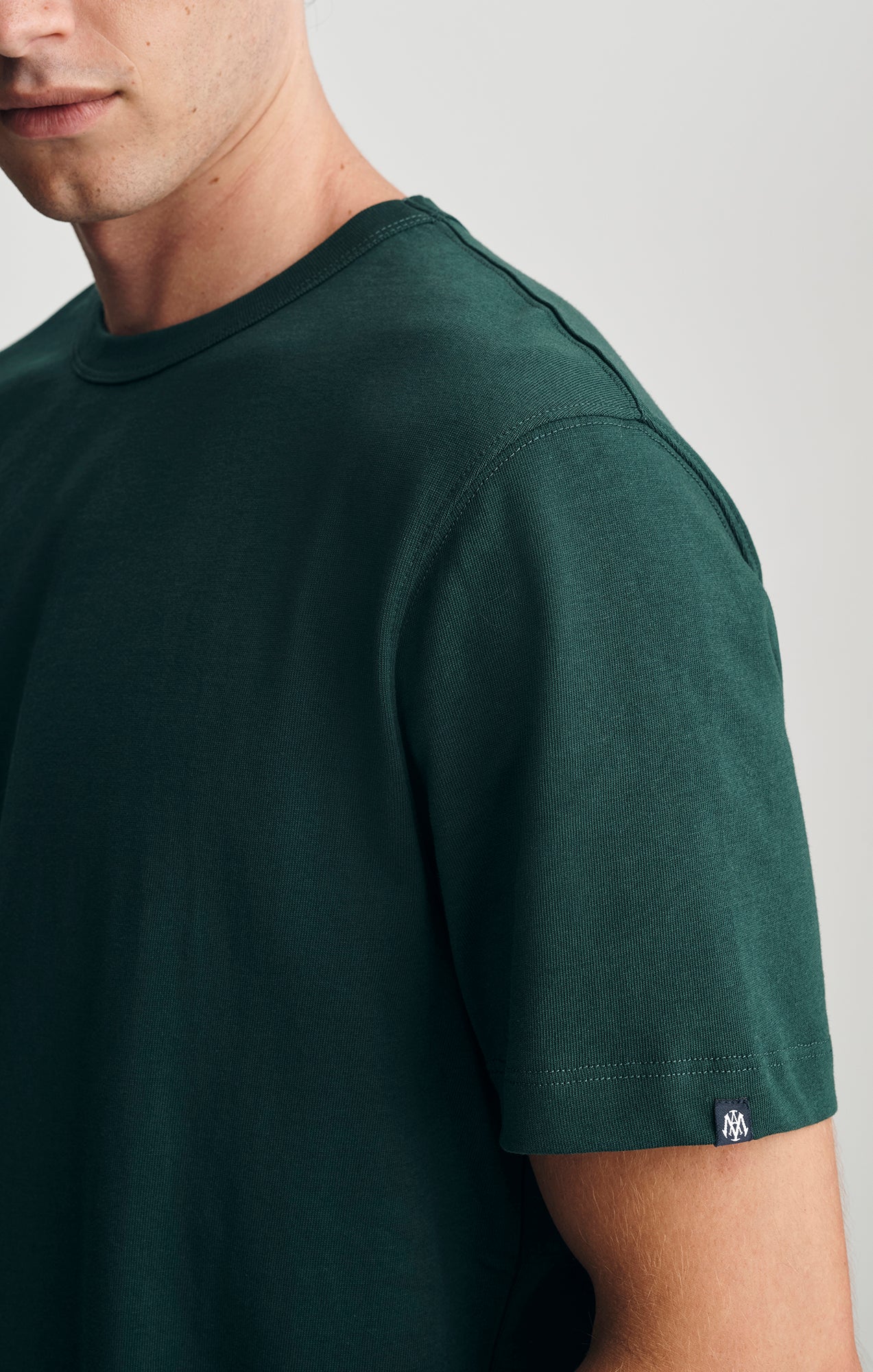 CREW NECK T-SHIRT IN PINE GROVE