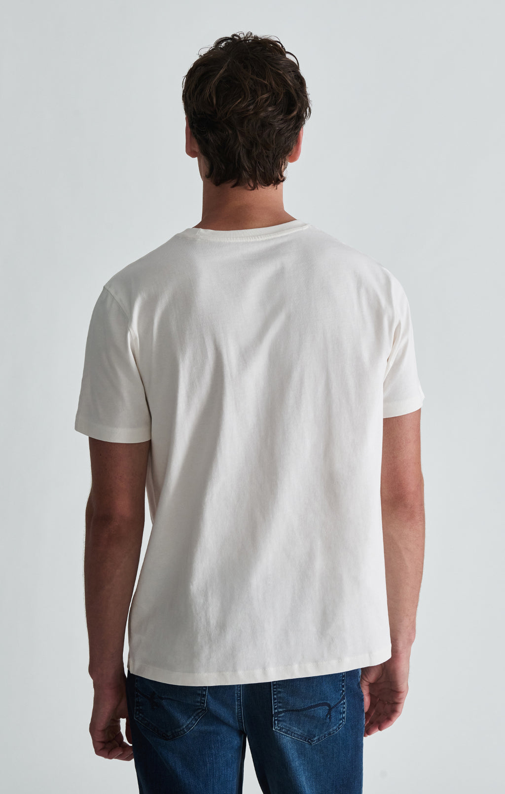 LANDSCAPE GRAPHIC T-SHIRT IN ANTIQUE WHITE - Mavi Jeans