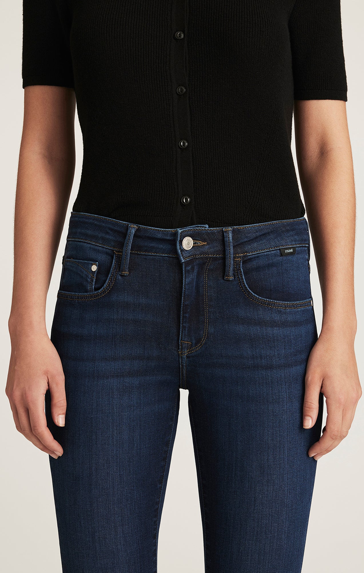 ADRIANA SKINNY IN DARK SUPERSOFT - Mavi Jeans
