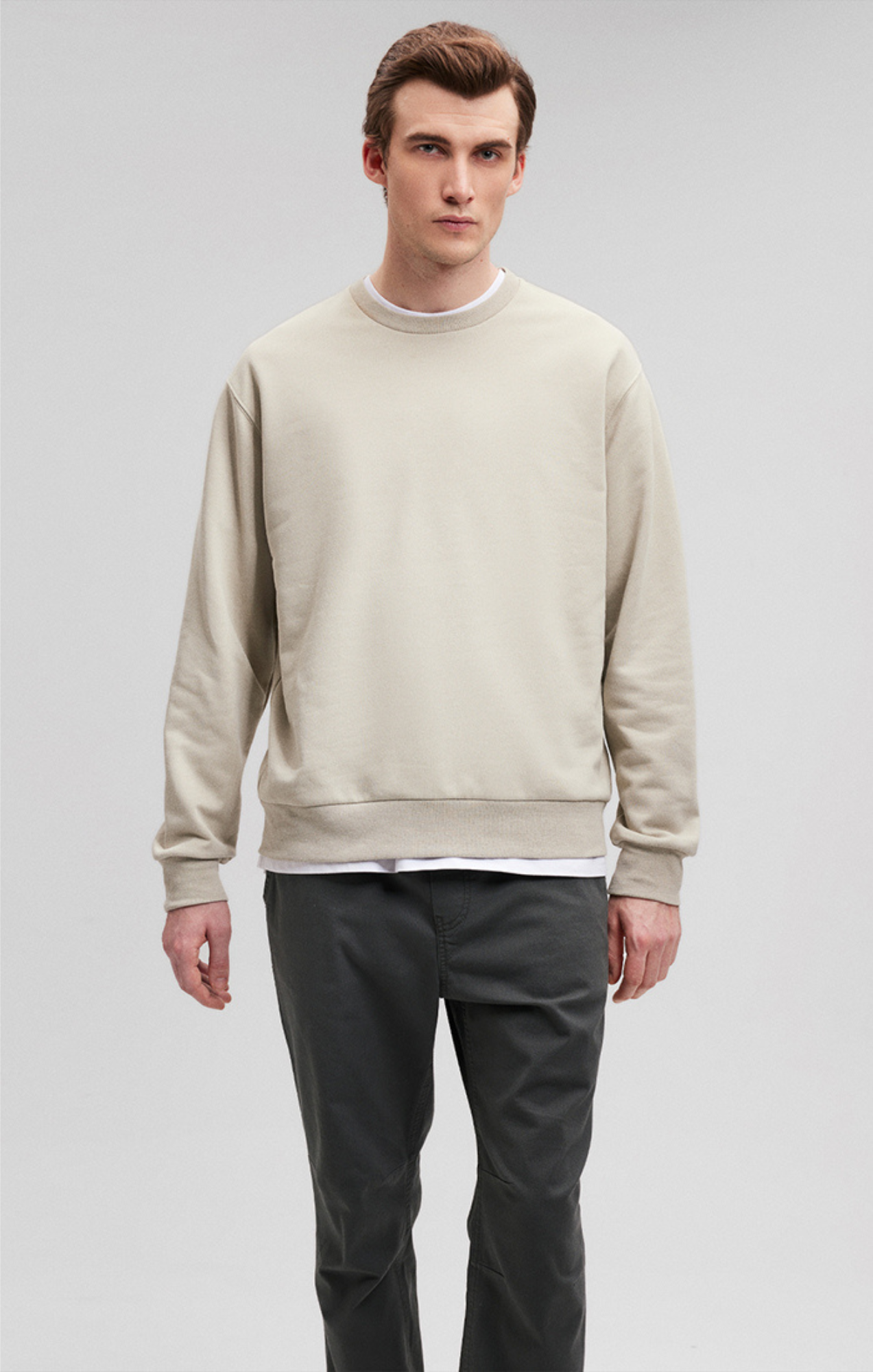 SWEATSHIRT IN EUCALYPTUS - Mavi Jeans