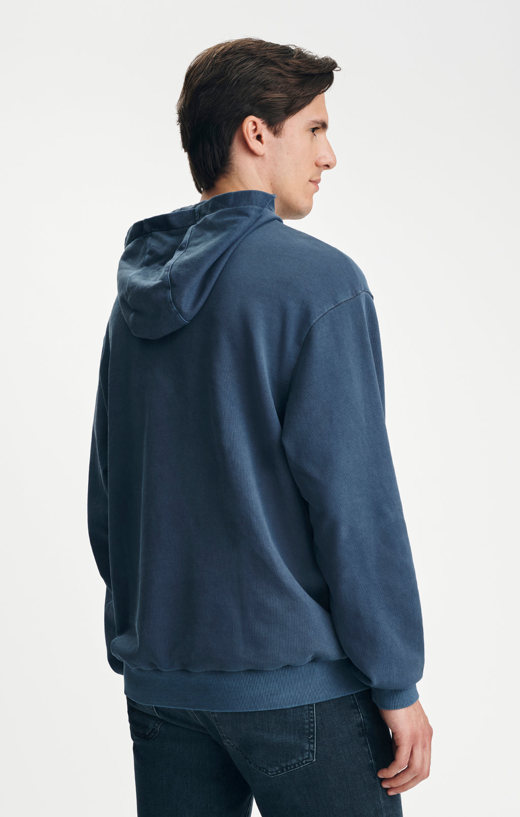 HOODIE IN DRESS BLUES - Mavi Jeans