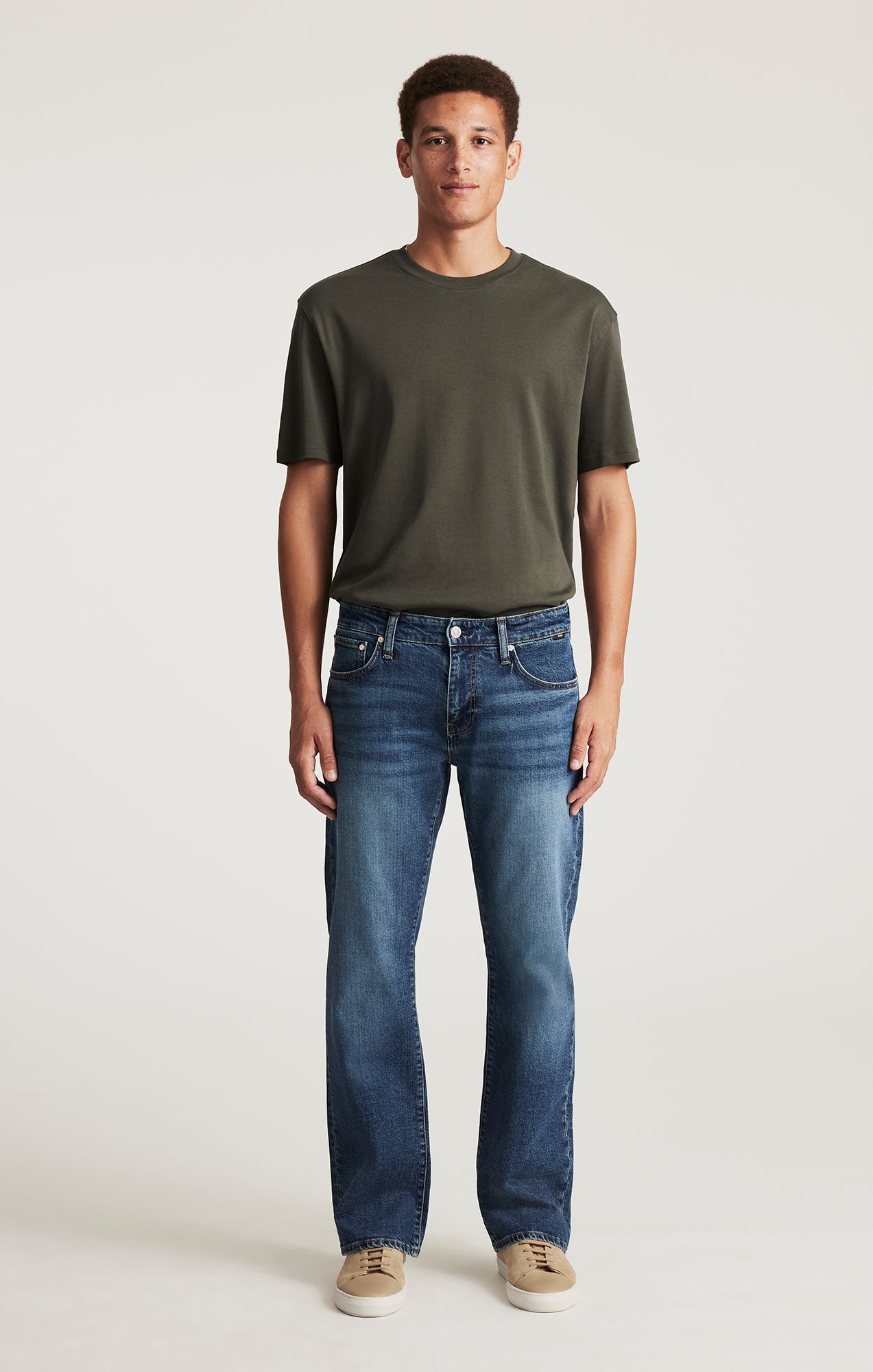 JOSH BOOTCUT IN MID CLASSIC BLUE - Mavi Jeans