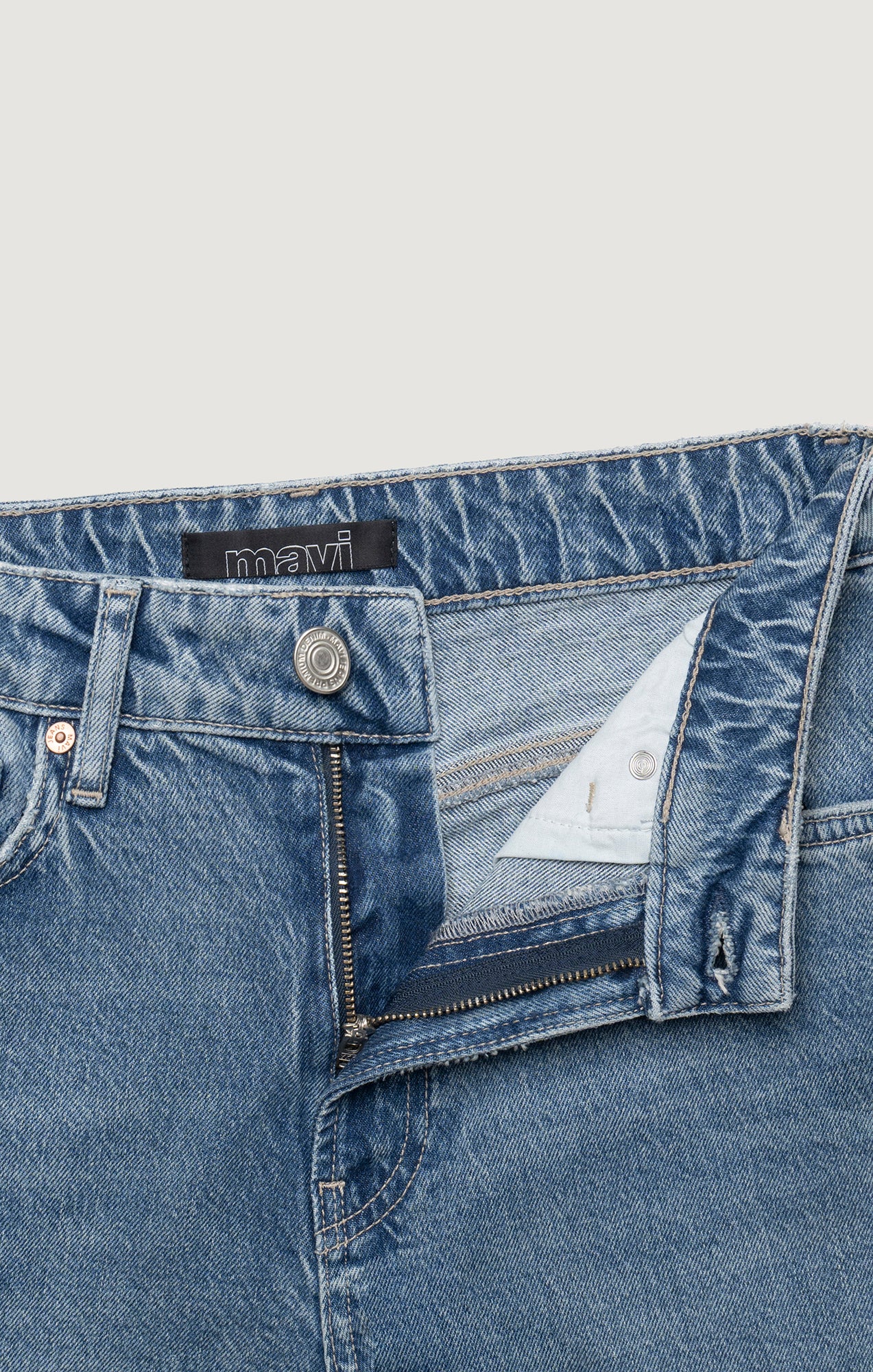 FLORIDA WIDE LEG IN DARK USED CLASSIC BLUE - Mavi Jeans