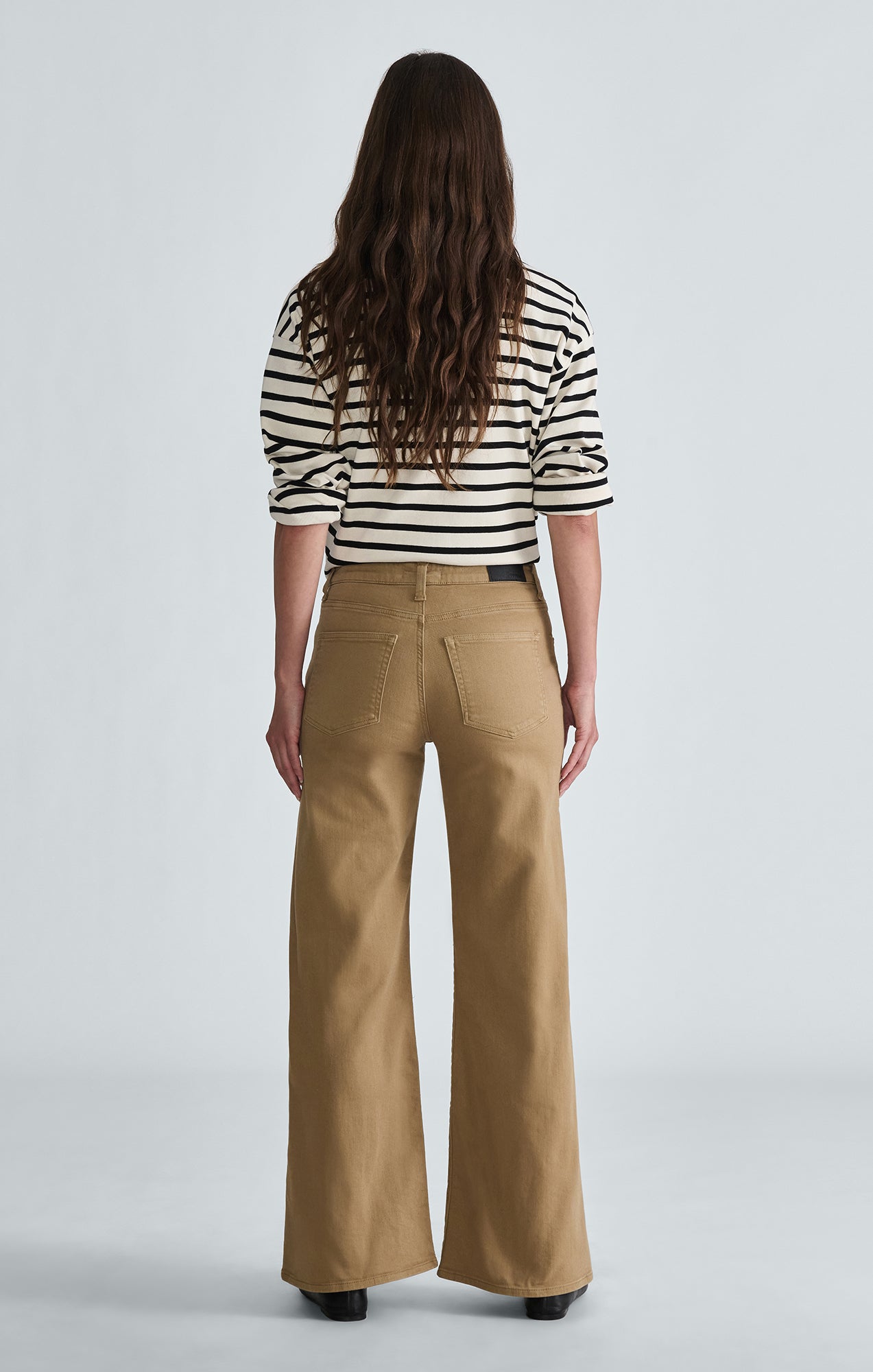 FLORIDA WIDE LEG IN DARK KHAKI DENIM - Mavi Jeans