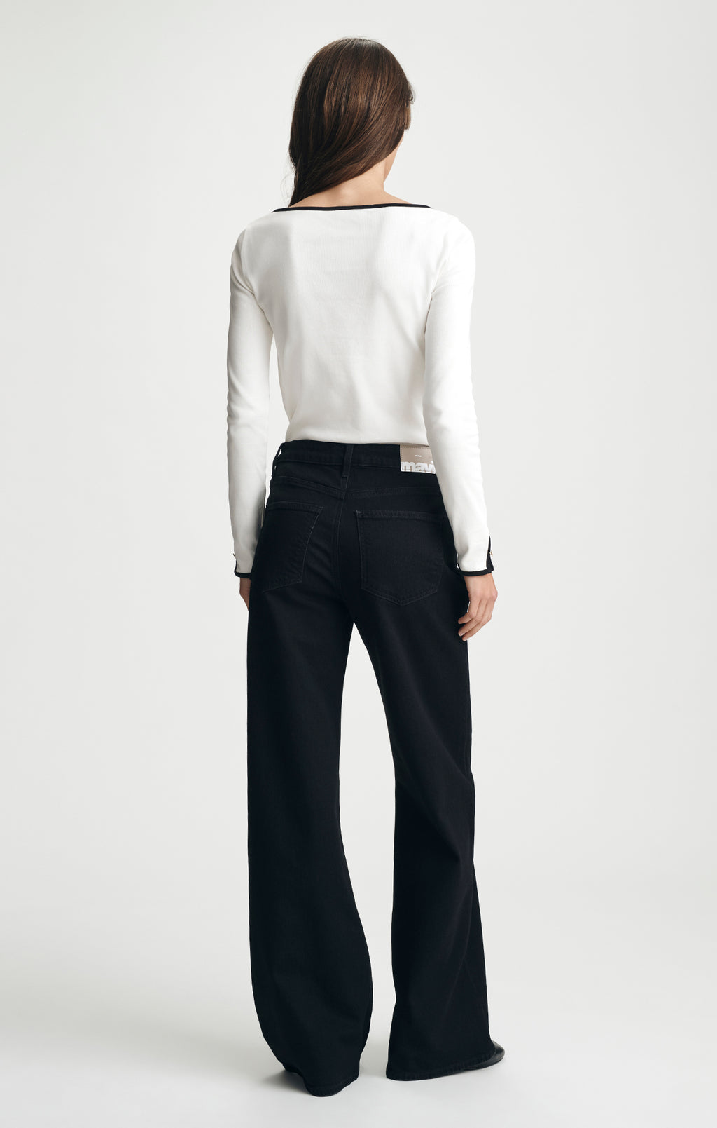 FLORIDA WIDE LEG IN DARK SMOKE CLASSIC BLUE - Mavi Jeans