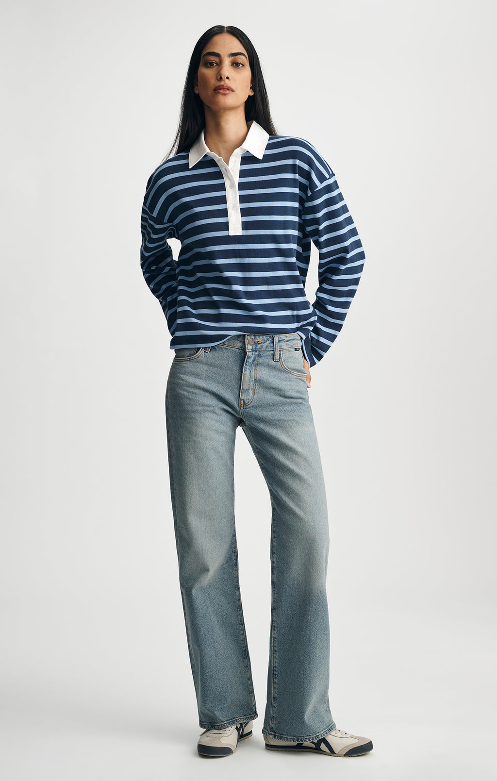 IBIZA LOOSE STRAIGHT LEG IN LIGHT SHADED DENIM - Mavi Jeans