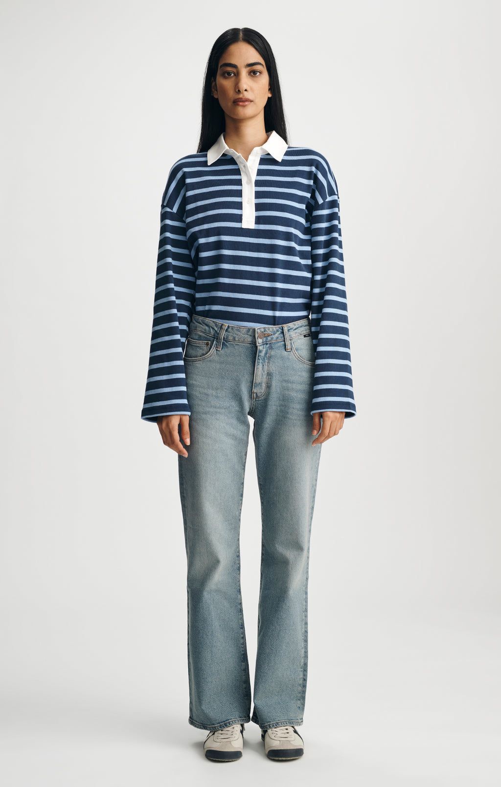 IBIZA LOOSE STRAIGHT LEG IN LIGHT SHADED DENIM - Mavi Jeans
