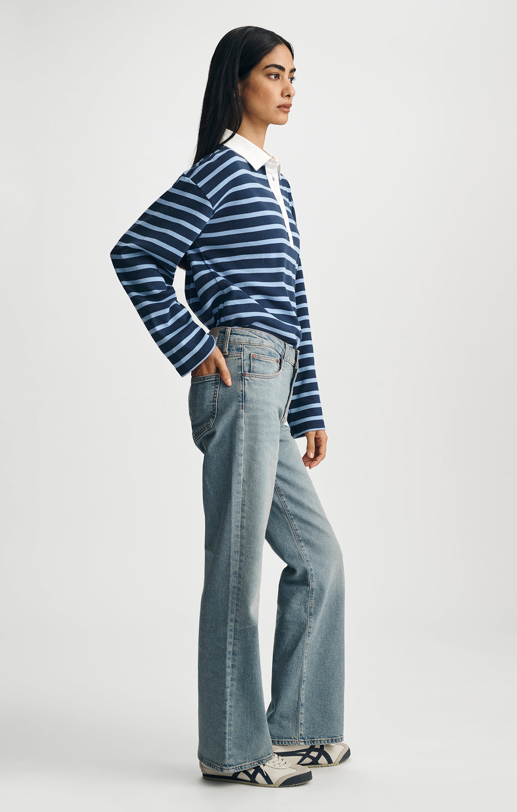 IBIZA LOOSE STRAIGHT LEG IN LIGHT SHADED DENIM - Mavi Jeans