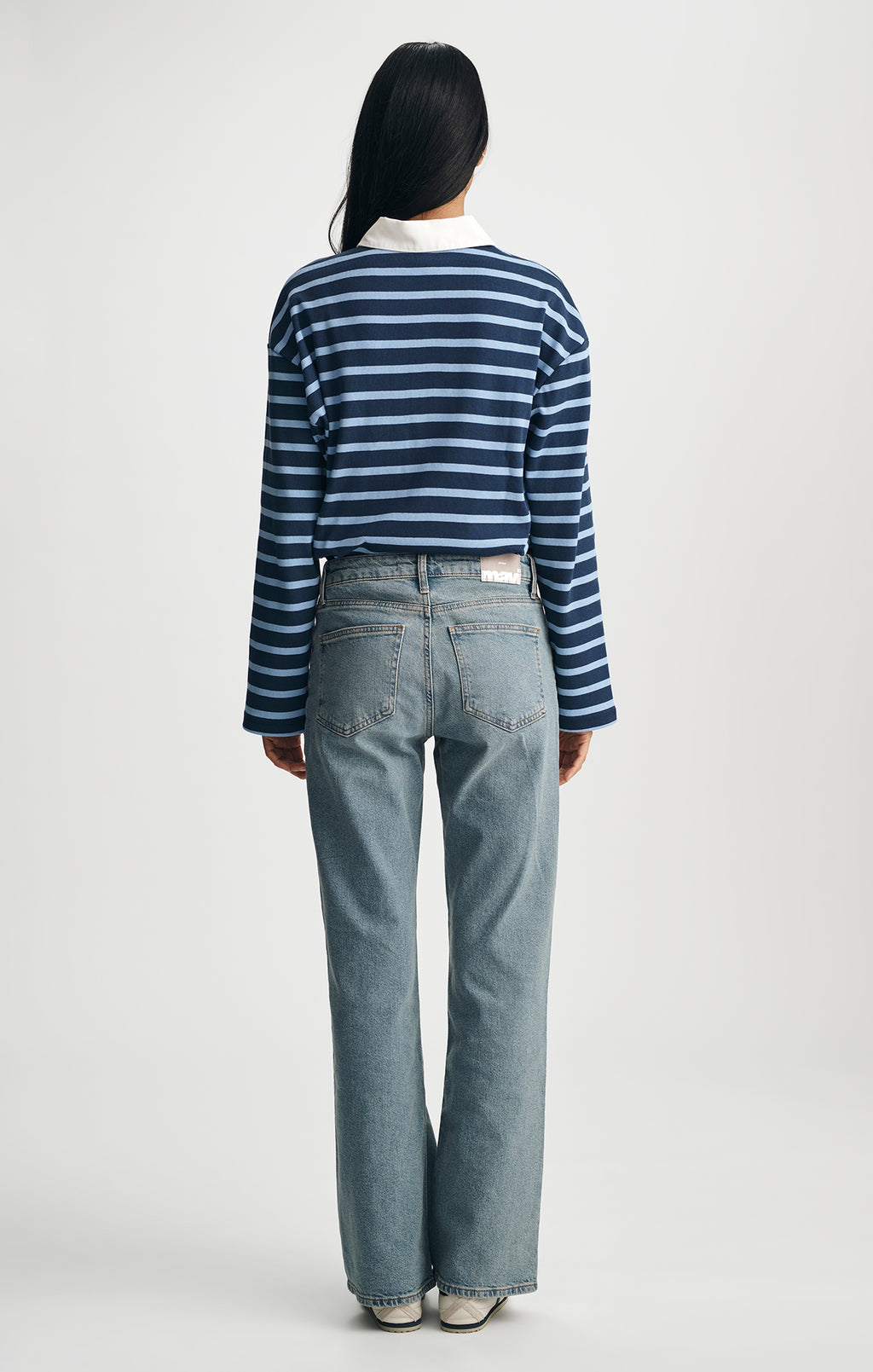 IBIZA LOOSE STRAIGHT LEG IN LIGHT SHADED DENIM - Mavi Jeans