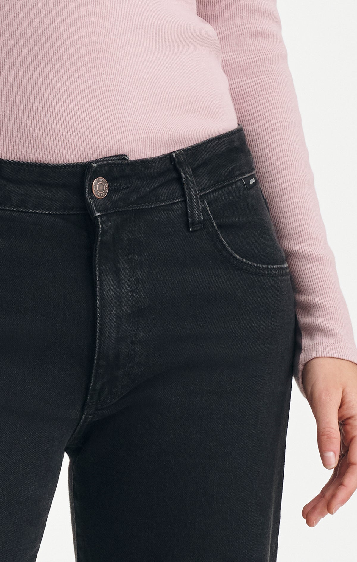 IBIZA LOOSE STRAIGHT LEG IN DARK SMOKE DENIM - Mavi Jeans