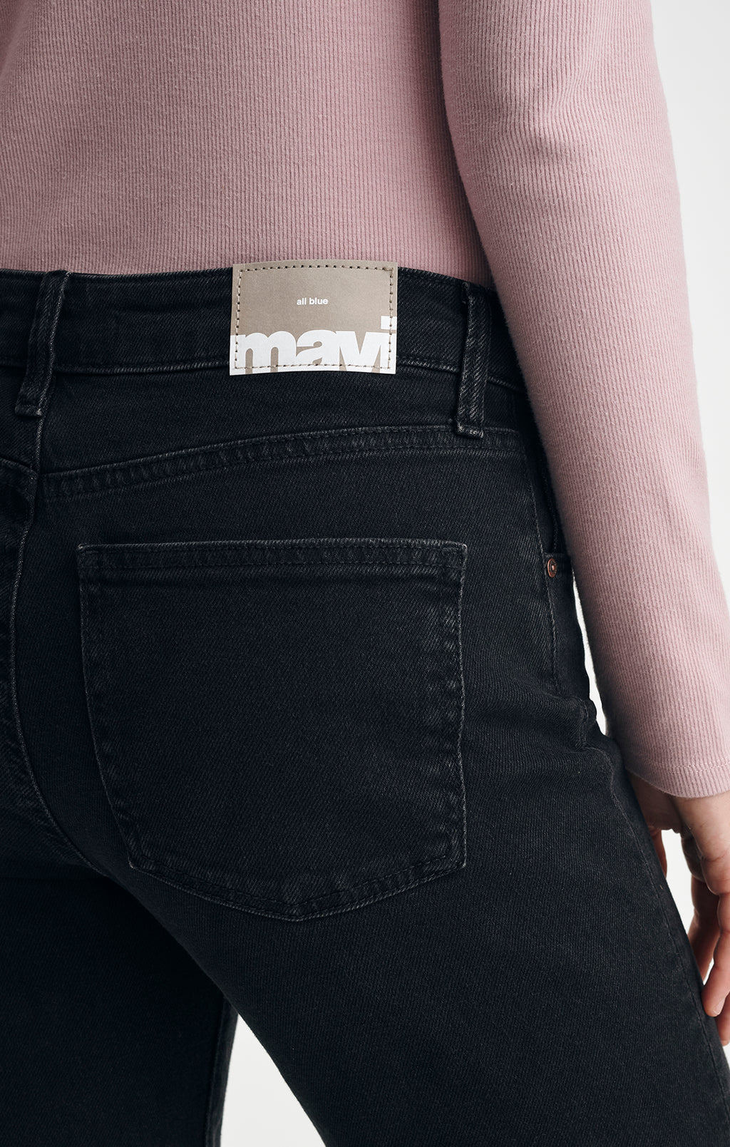 IBIZA LOOSE STRAIGHT LEG IN DARK SMOKE DENIM - Mavi Jeans