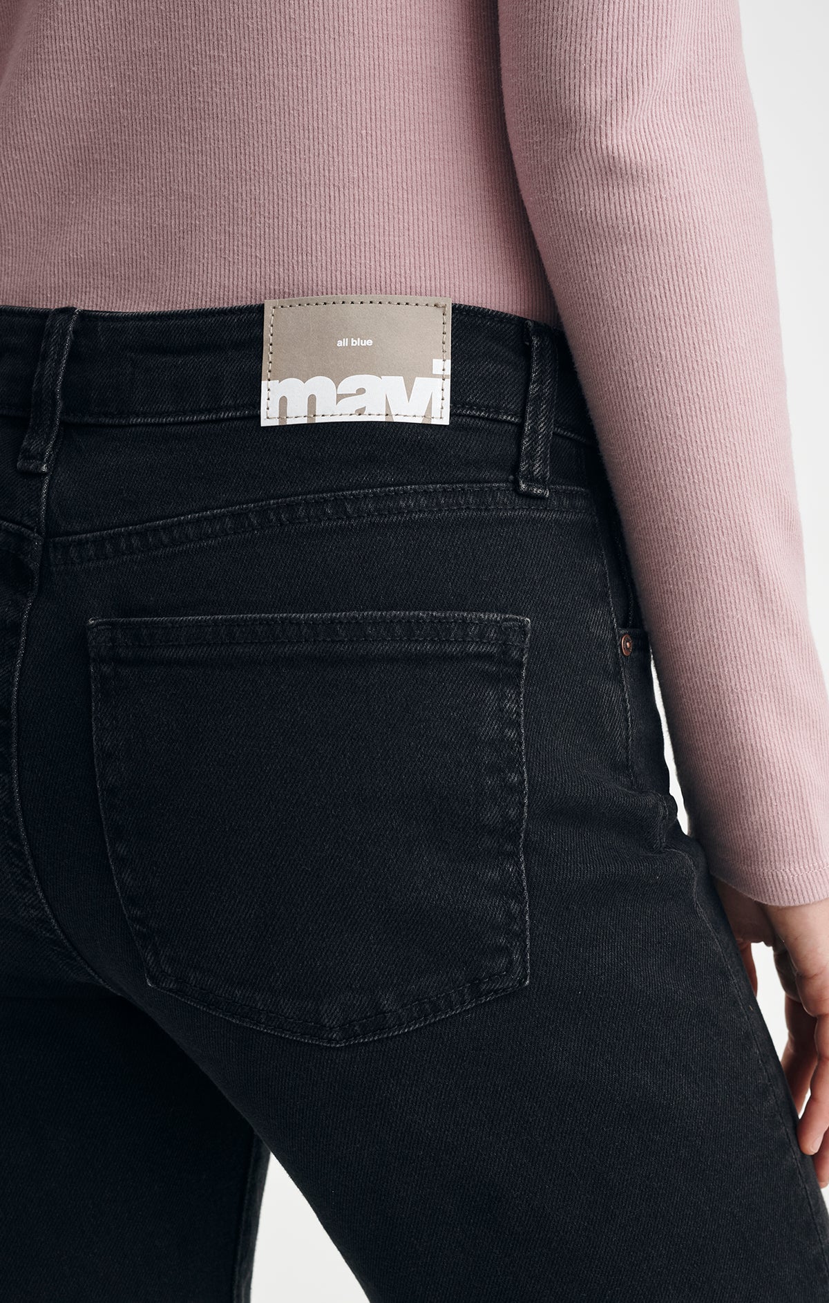 IBIZA LOOSE STRAIGHT LEG IN DARK SMOKE DENIM - Mavi Jeans