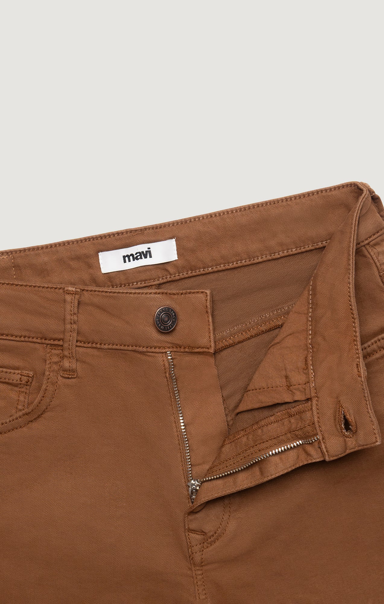 ALENA WIDE LEG IN CAMEL FLEX BLUE