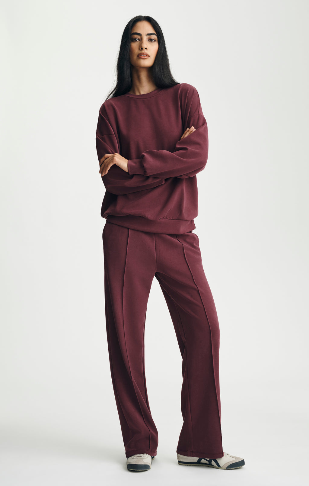 LUXE TOUCH TENCEL™ PANTS IN PORT ROYALE - Mavi Jeans