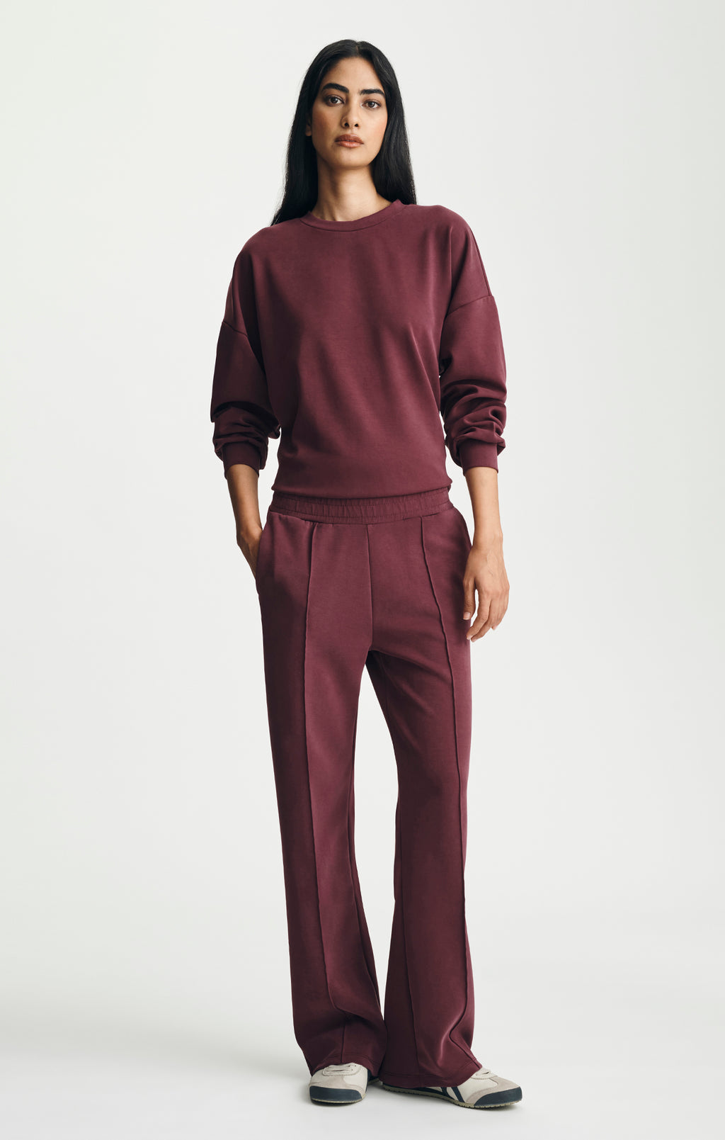 LUXE TOUCH TENCEL™ PANTS IN PORT ROYALE - Mavi Jeans