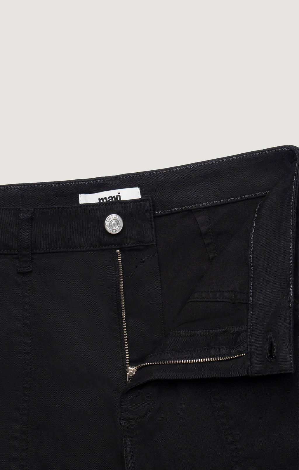 VINNIE BARREL CARGO IN BLACK CASUAL TWILL - Mavi Jeans