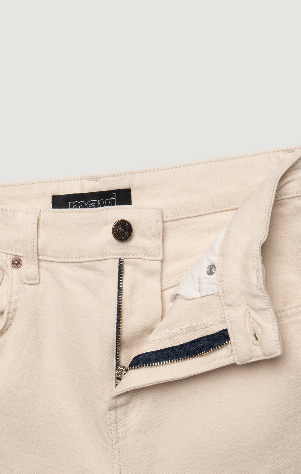NICA BARREL IN BEIGE CLASSIC BLUE - Mavi Jeans