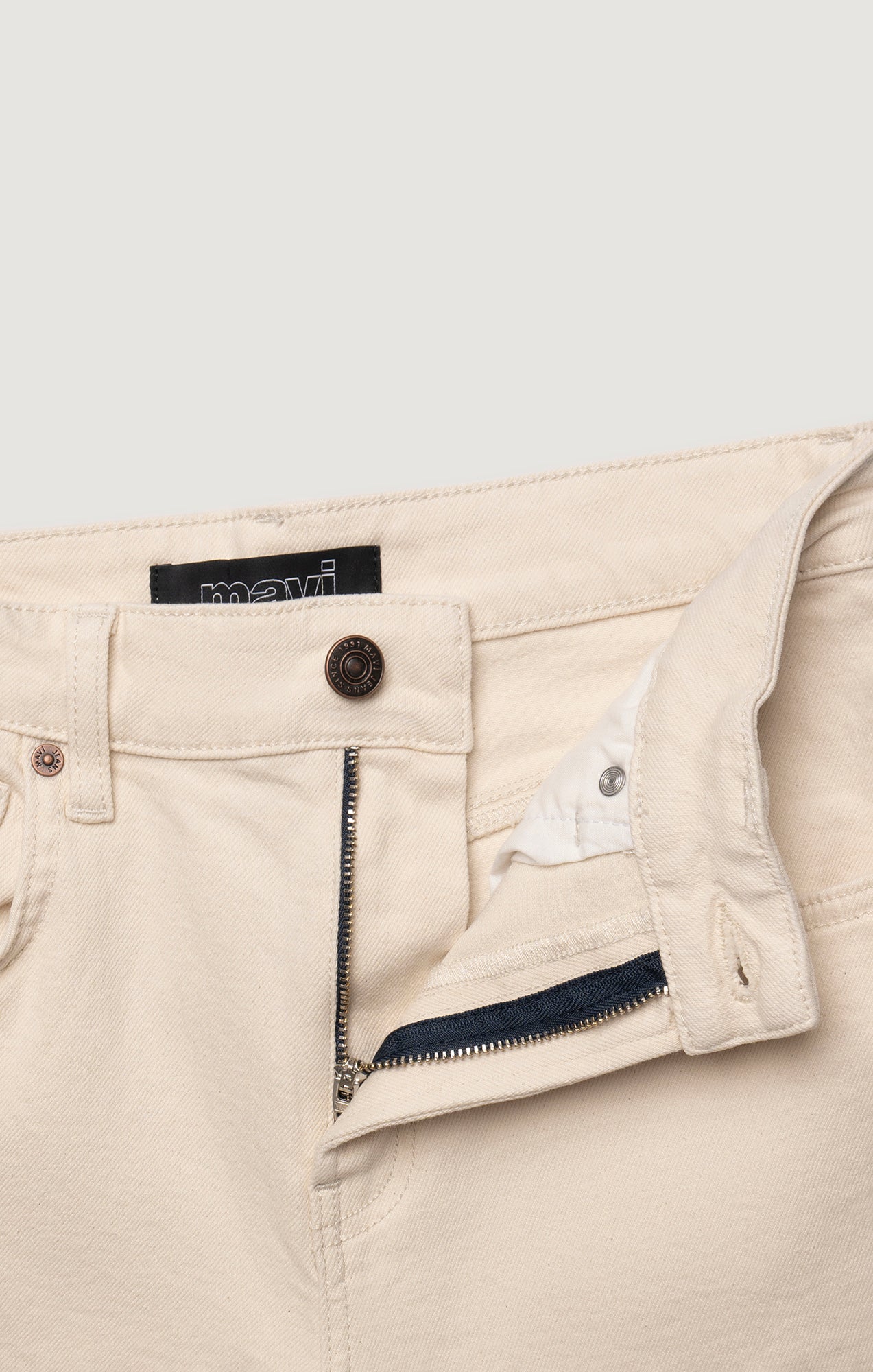 NICA BARREL IN BEIGE CLASSIC BLUE - Mavi Jeans