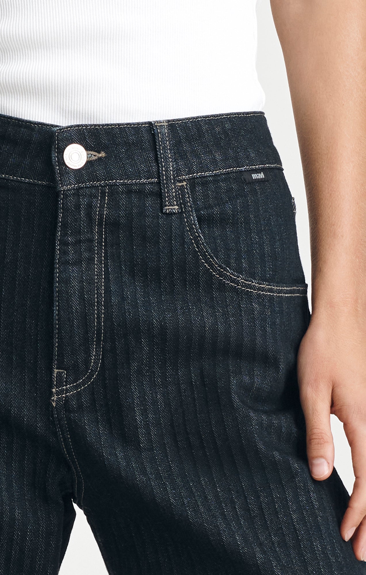 NICA BARREL IN DARK DENIM - Mavi Jeans