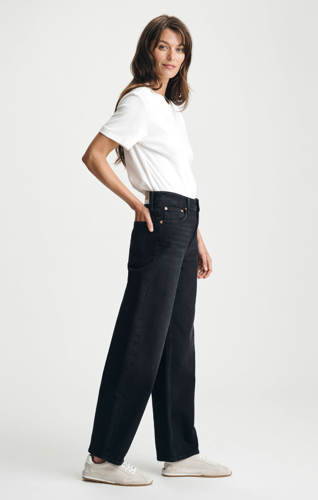 NICA BARREL IN SMOKE CLASSIC BLUE - Mavi Jeans
