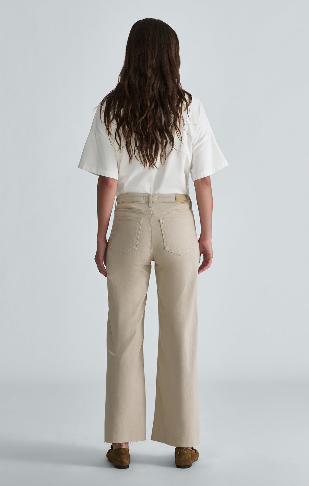 PALOMA WIDE LEG IN DESERT KHAKI FLEX BLUE - Mavi Jeans
