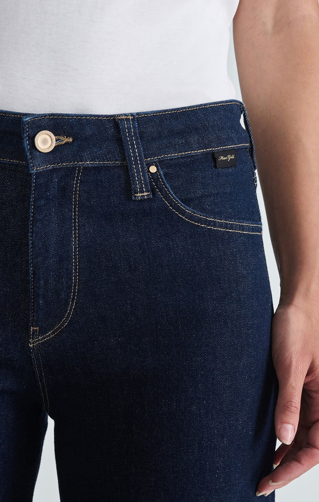 PALOMA WIDE LEG IN RINSE GOLD PREMIUM - Mavi Jeans