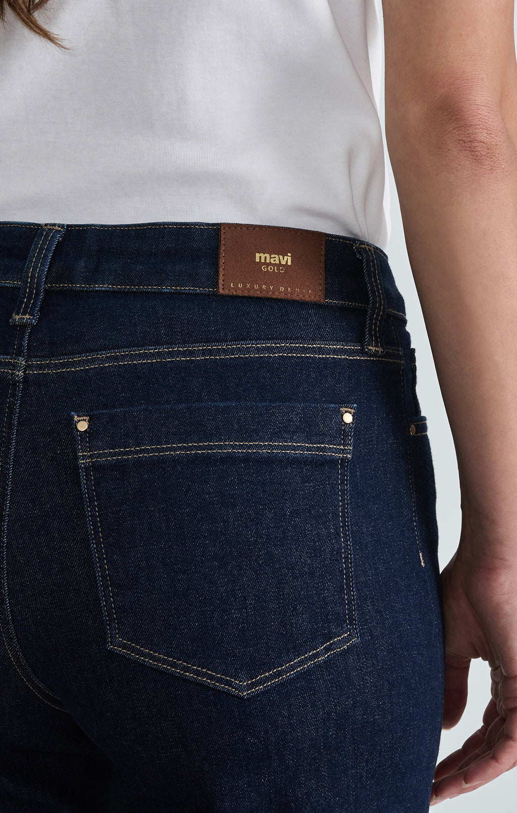 PALOMA WIDE LEG IN RINSE GOLD PREMIUM - Mavi Jeans